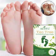 Aliver Tea Tree Soft Foot Peel Mask for Feet Dead Skin Remover