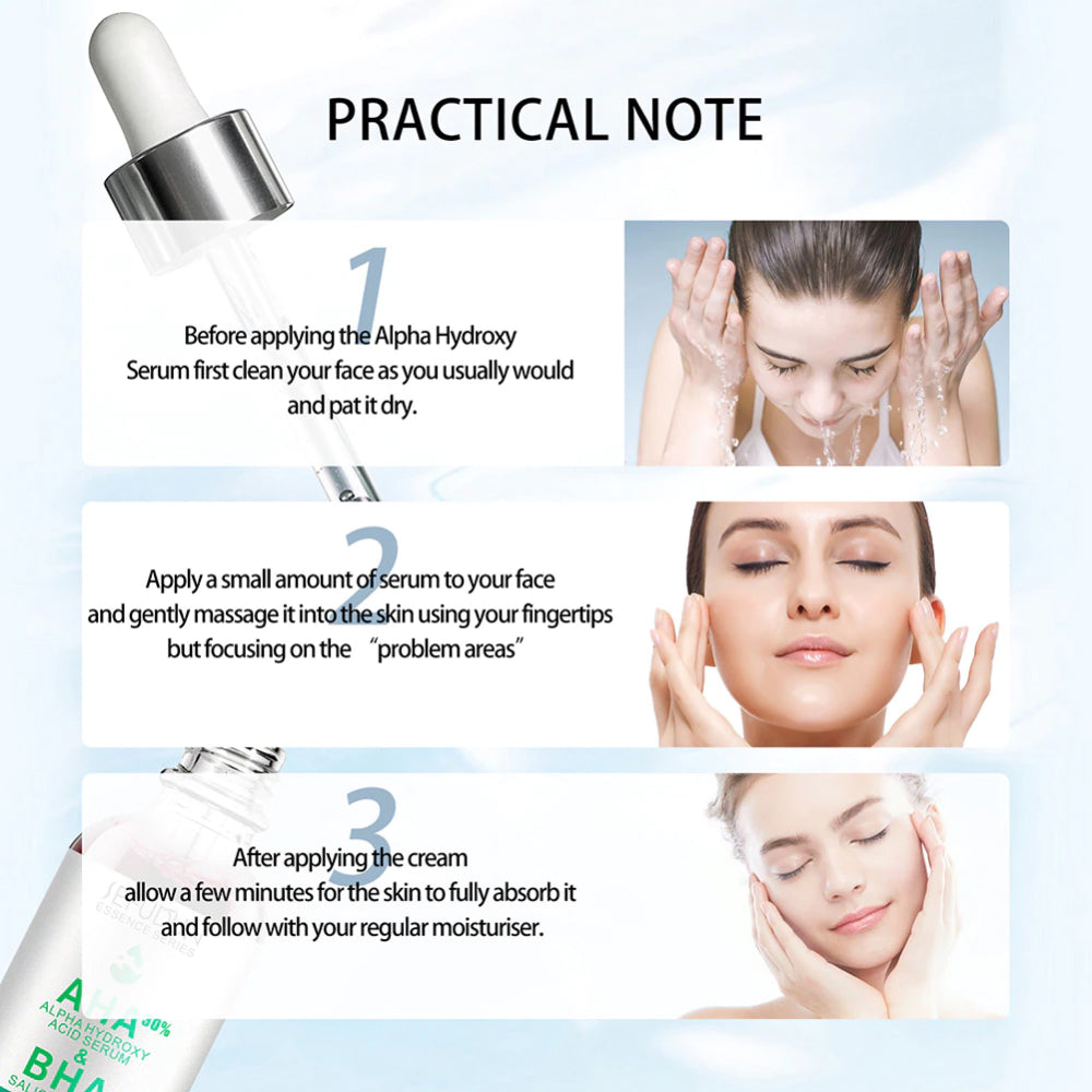 SEFUDUN AHA 30% & BHA 2% Salicylic Acid Serum, 30ml
