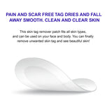 ALIVER Safe Skin Tag Remover Patches, pack of 180pcs