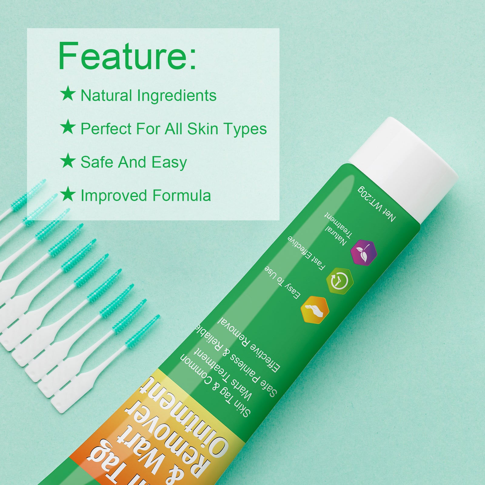 ALIVER Body Skin Tag & Wart Remover Ointment, 20g