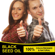 ALIVER Pure Black Seed Oil for Hair Growth, 60ml