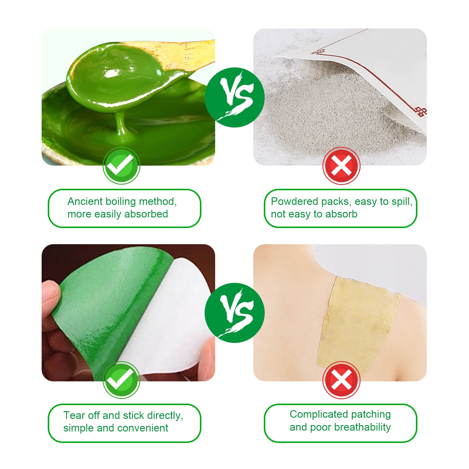 SEFUDUN Wormwood Shoulder Pain Relief Patches, 12pcs