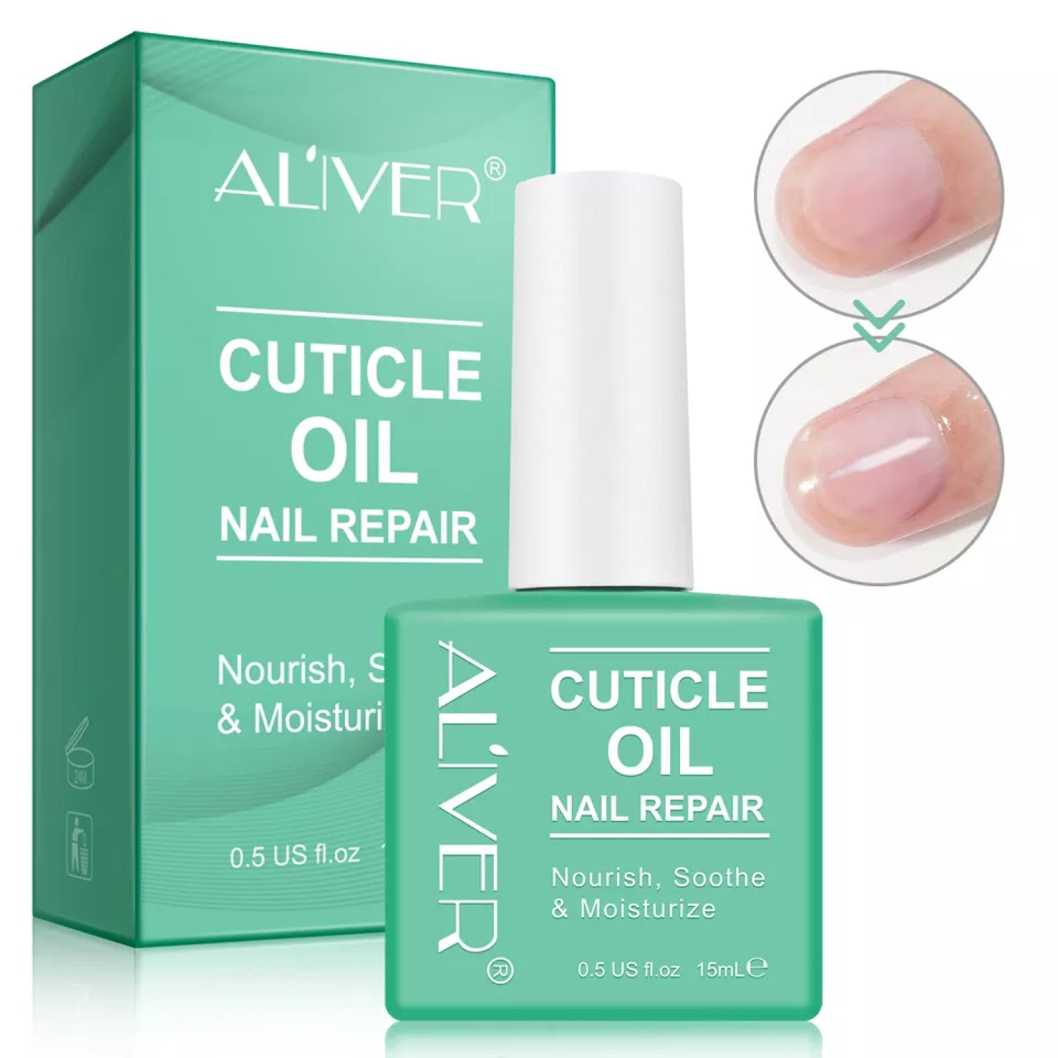 ALIVER Natural Naiil Cuticle Oil Repair, 15ml