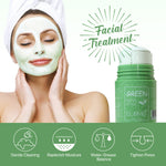 ELAIMEI Purifying Clay Stick Cleanser Mask for Face, Green Tea