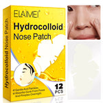 ELAIMEI Nose Pimple Patches, 12pcs