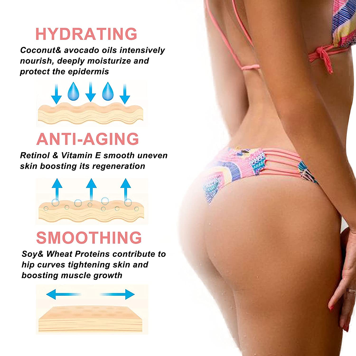 ALIVER Butt Enhancement & Firming Cream, 100g