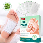 ELAIMEI Adhesive Detox Foot Patches, Toxin Removal Pads (10 pcs)