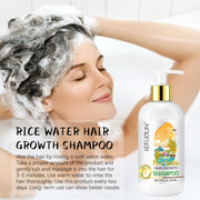 SEFUDUN Rice Water Hair Growth Shampoo, 300ml