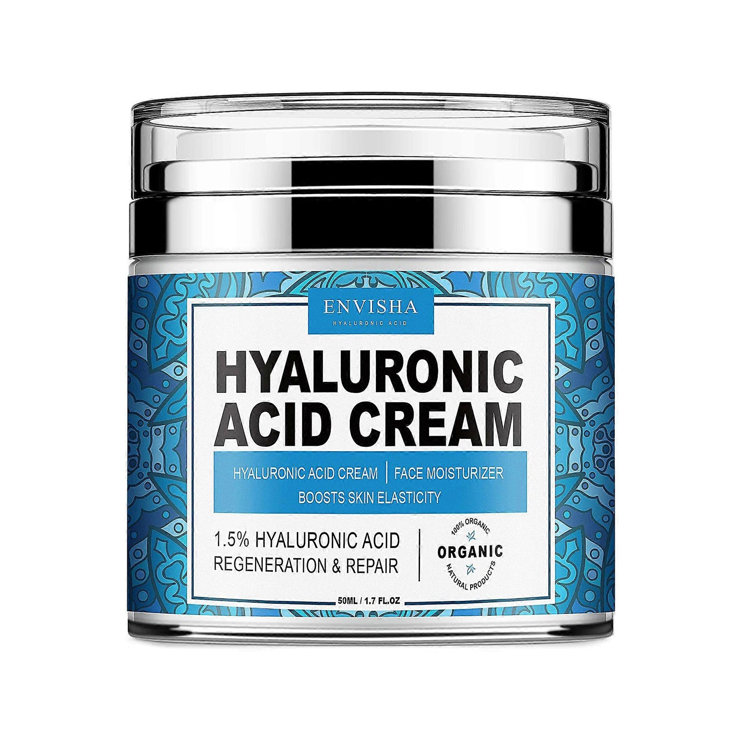 ENVISHA Hyaluronic Acid Face Cream, 50ml