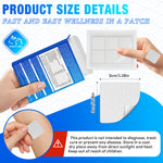 ELAIMEI Biotin Plus Vitamin Patches, 60pcs