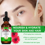 ALIVER Natural Monarda Essential Oil for Hair Growth, 60ml