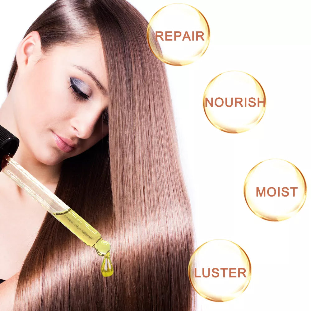 Elbbub Natural Argan Coconut Oil For Face Hair Skin Nails Reduces Wrinkles Improves Skin Moisturizer Great for Dry Scalp Split Ends Dry & Damaged Hair