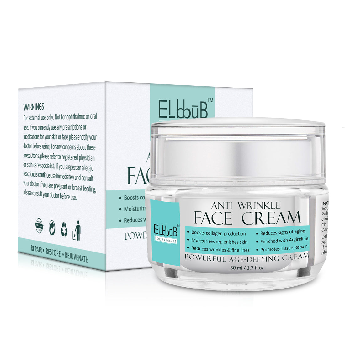 ELBBUB Anti Wrinkle Face Cream, 50ml