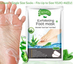 Aliver Aloe Soft Foot Peel Mask for Feet Dead Skin Remover