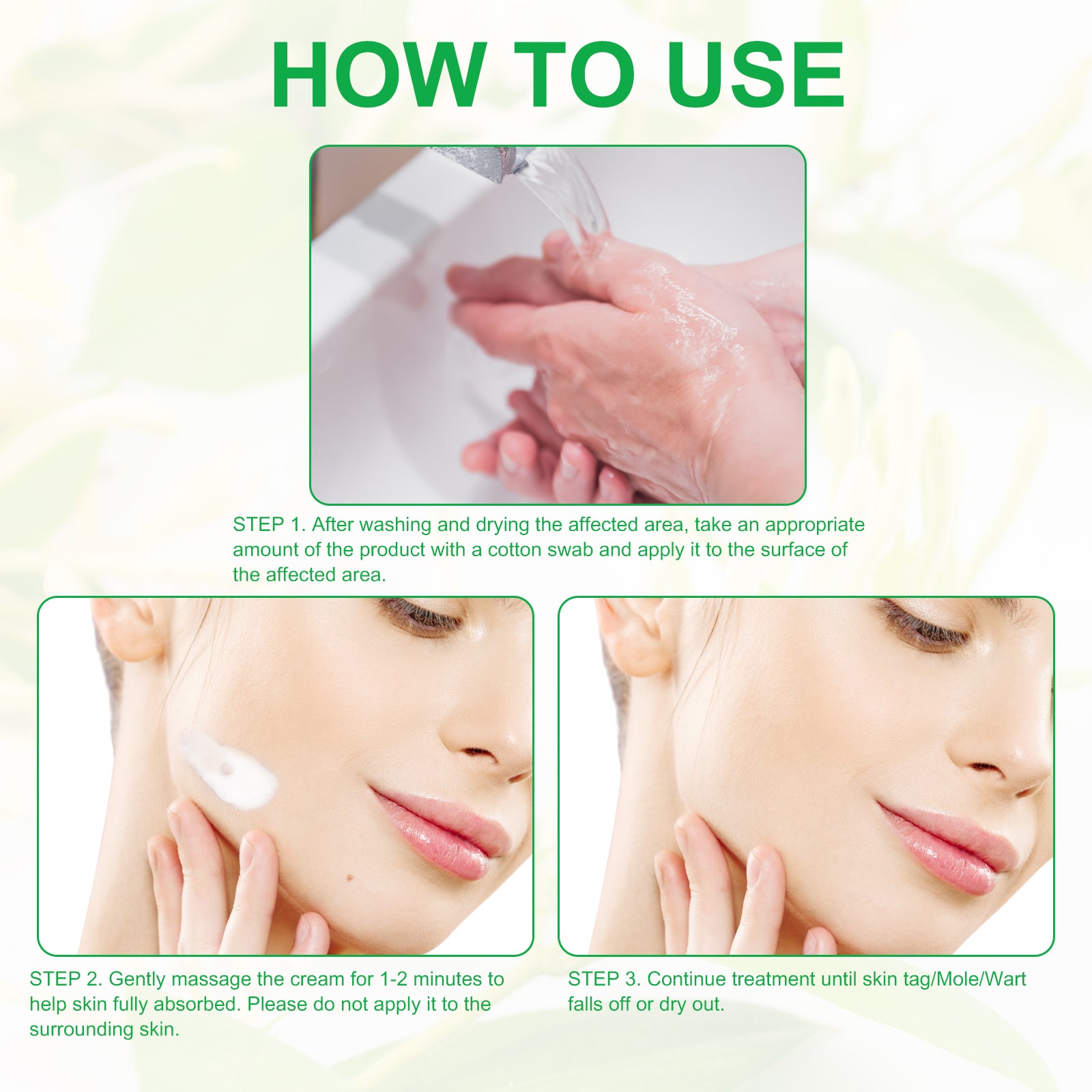 ALIVER Skin Tag, Acne & Wart Remover Cream, 100g