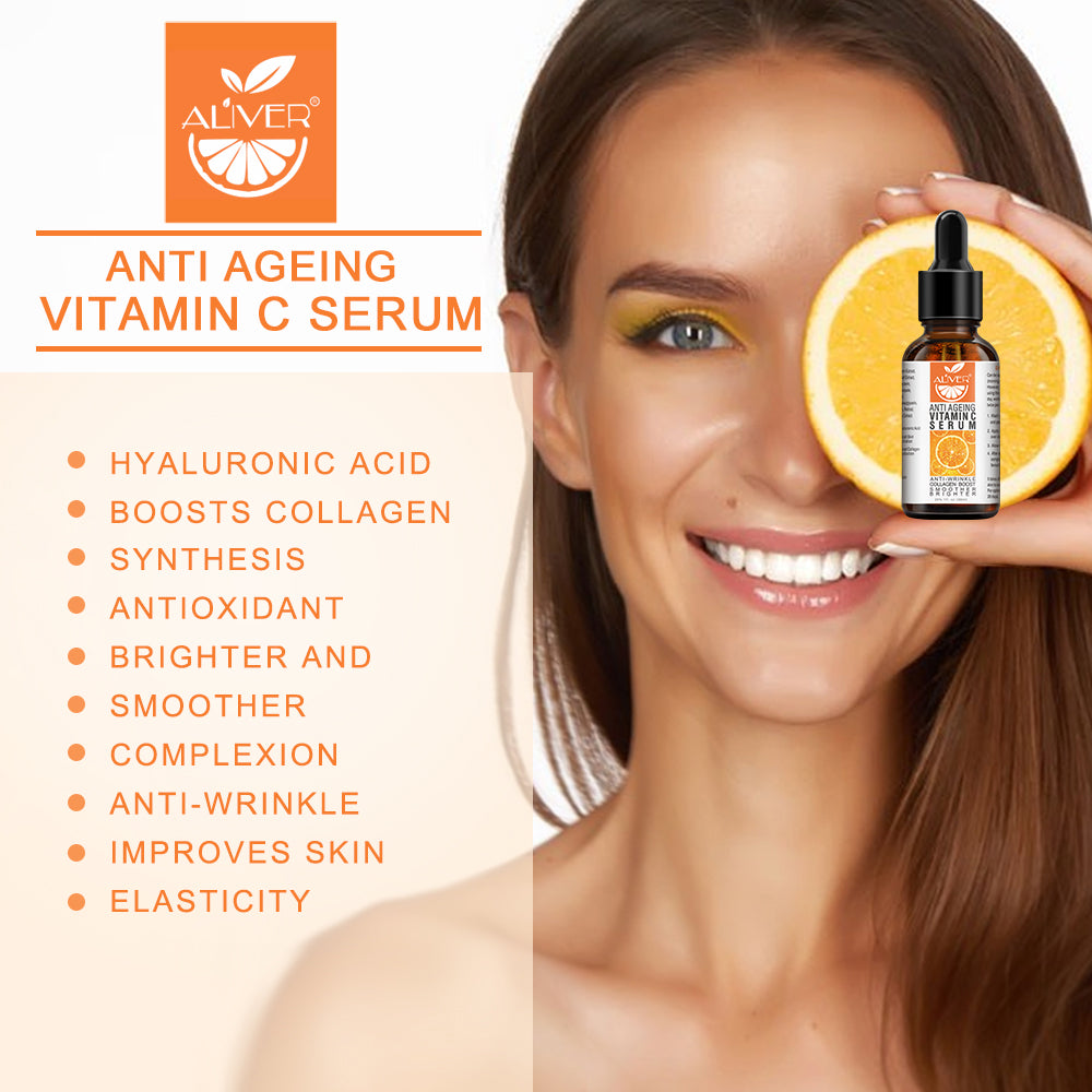 Aliver Vitamin C Serum Moisturizer for Face Skin