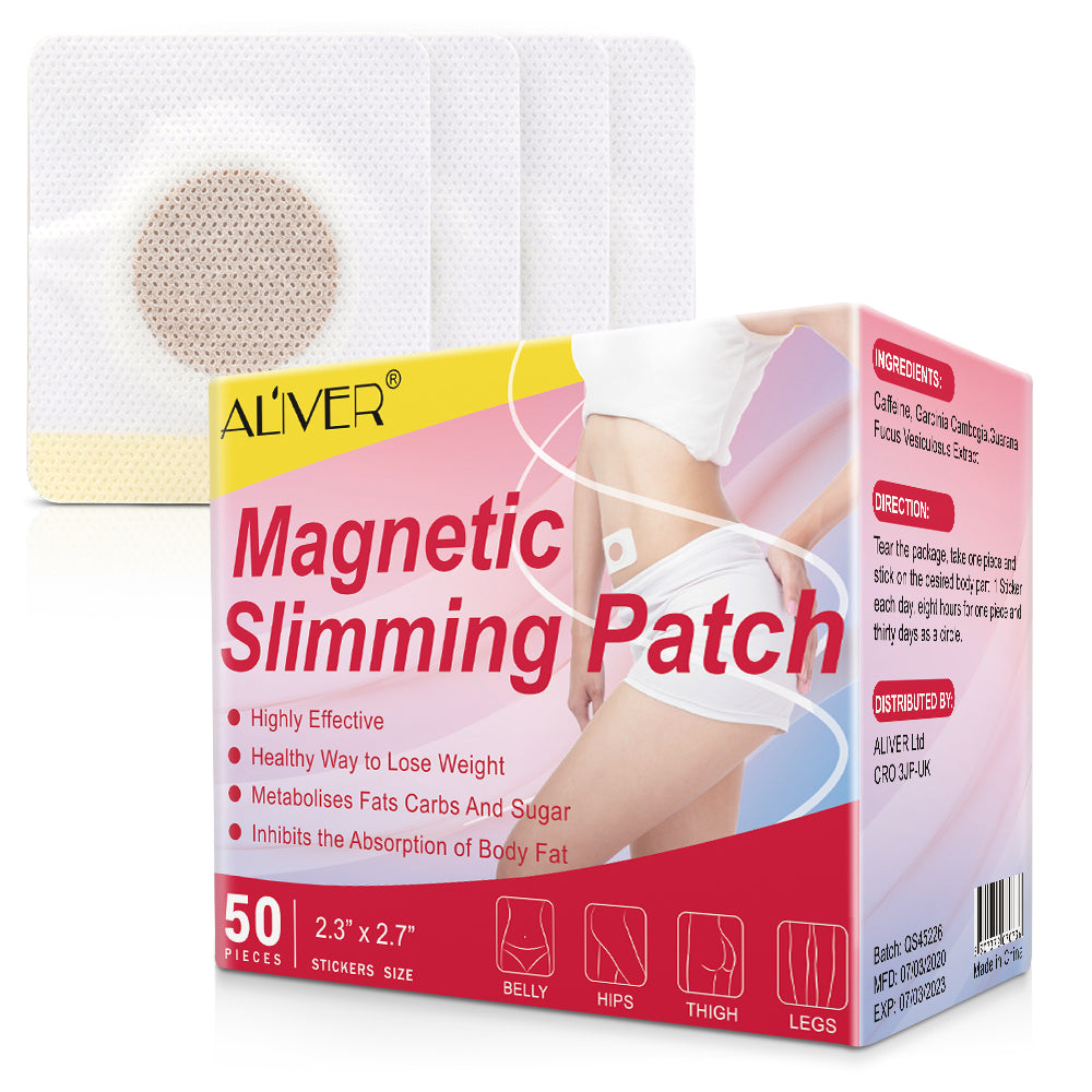 ALIVER Magnetic Fat Burning and Slimming Patches, 50pcs