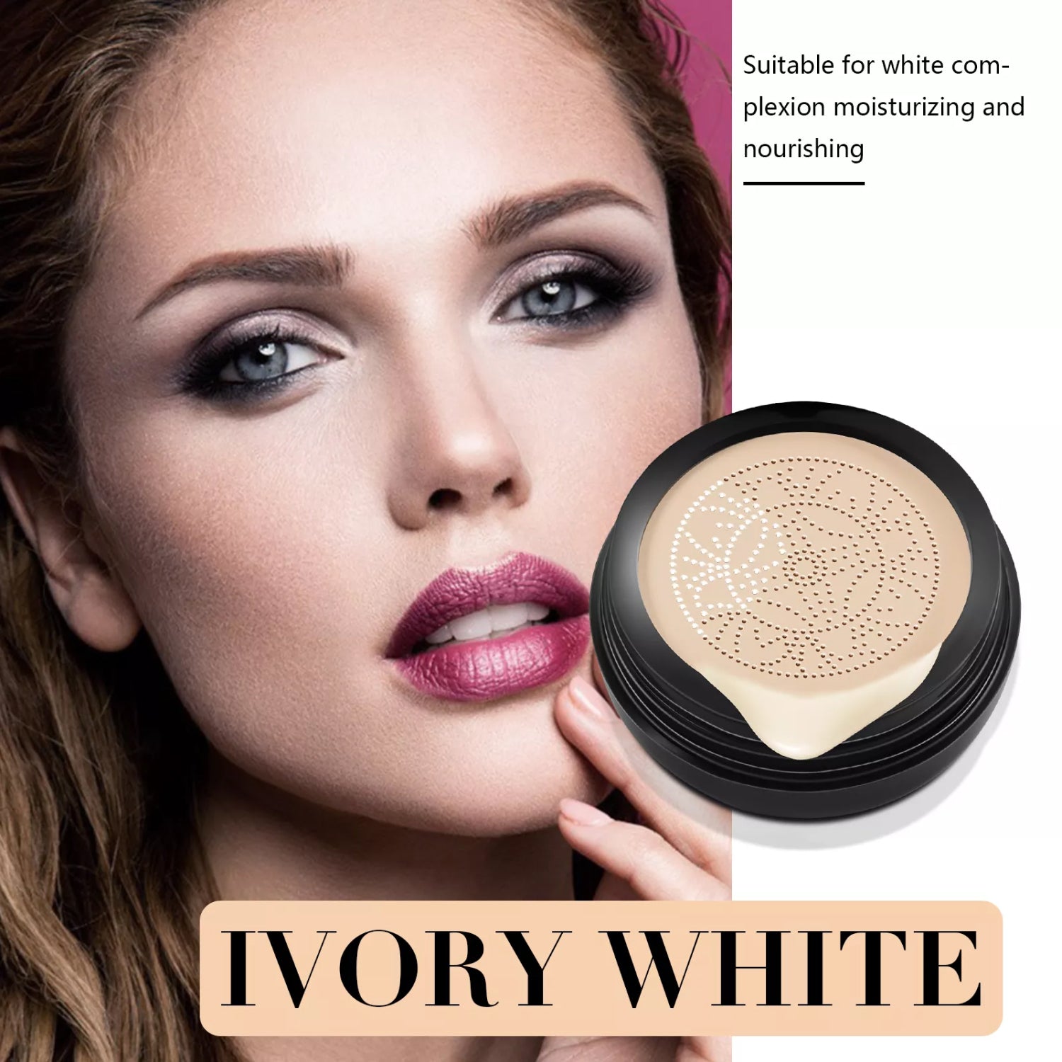 ALIVER Air Cushion CC Cream Foundation, Ivory