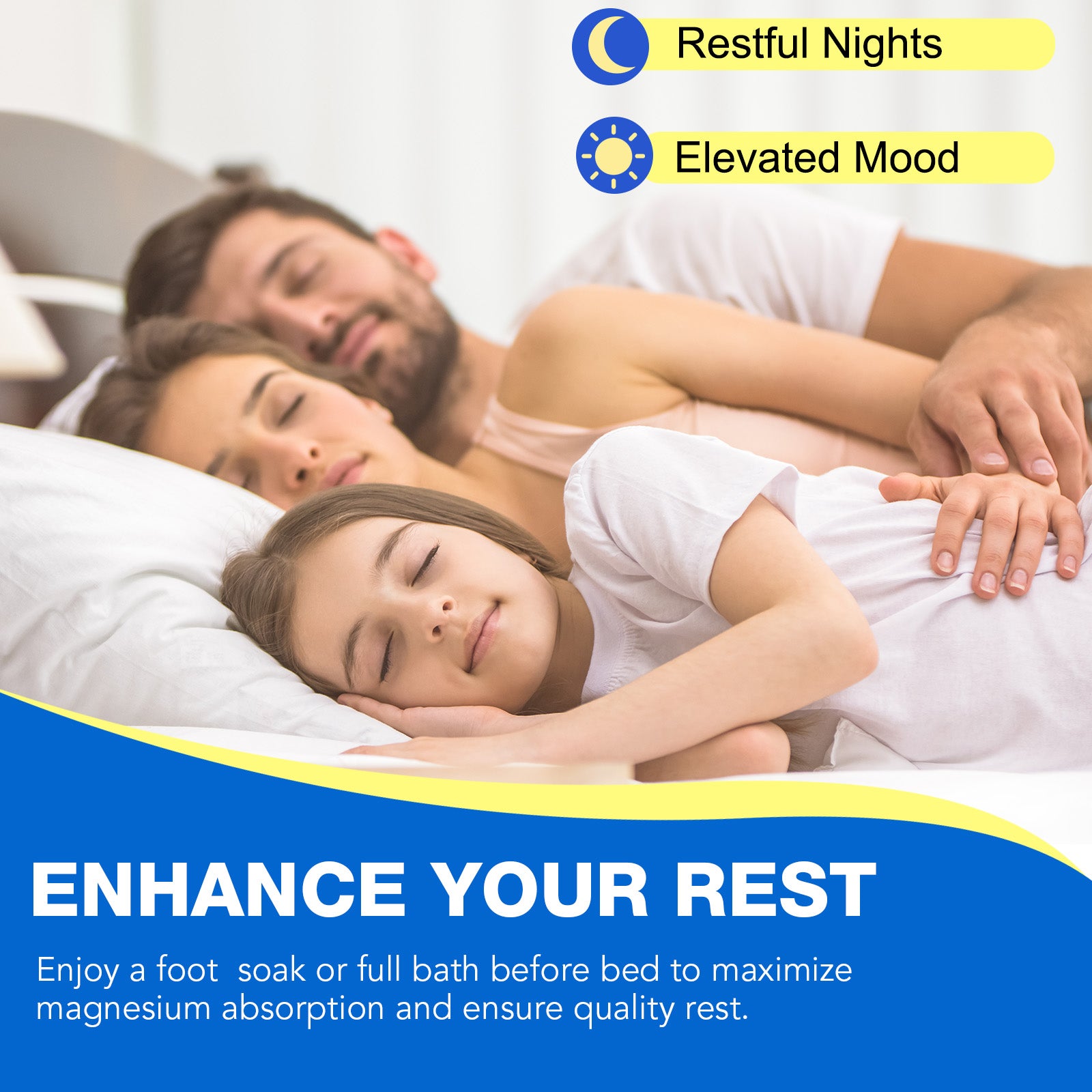 ALIVER Magnesium Chloride Flakes, 100% Natural Bath Salts 350g