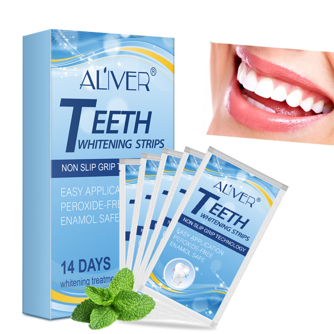 ALIVER Teeth Whitening Strips Professional Dental Oral Care