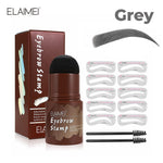 ELAIMEI Eyebrow Stencil Kit, GREY