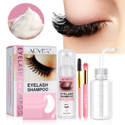 ALIVER Eyelash Shampoo for Lash Extension, Kit