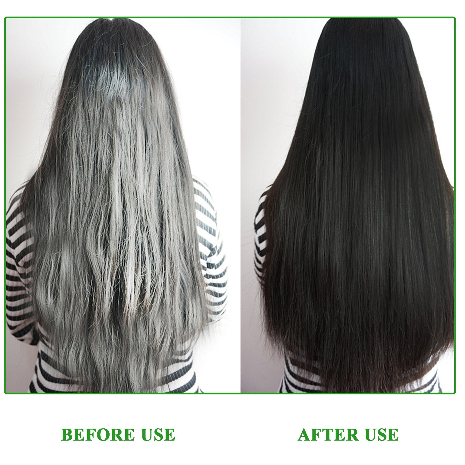 SEFUDUN 3in1 BLACK Hair Dye Shampoo, 500ml