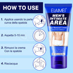 ELAIMEI Body Hair Removal Cream for Men, 60g