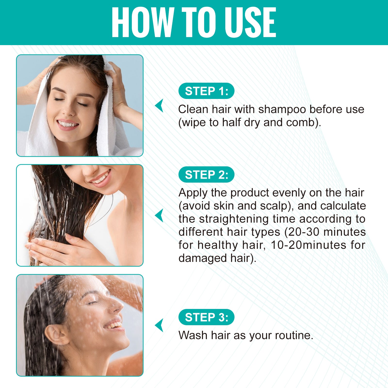 SEFUDUN Hair Straightening Cream, 60ml