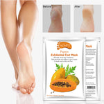 Aliver Papaya Soft Foot Peel Mask for Feet Dead Skin Remover