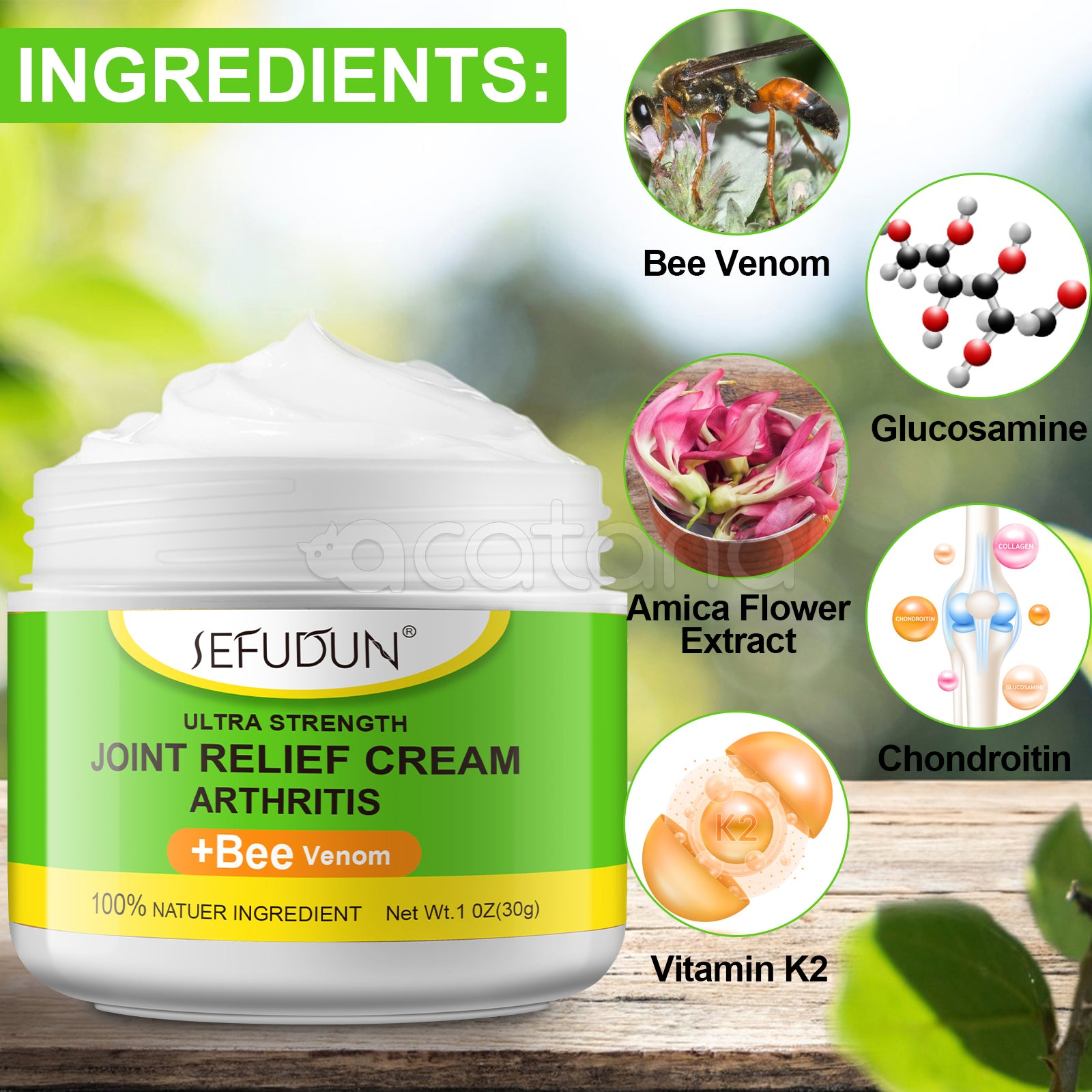 SEFUDUN Joint Relief Cream, 30g