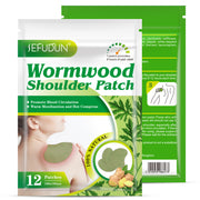 SEFUDUN Wormwood Shoulder Pain Relief Patches, 12pcs