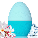 ELAIMEI Ice Roller Facial Cube Massager, Blue