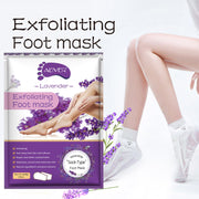 Aliver Exfoliating Foot Peel Mask Baby Soft Feet Smooth Socks Callus Hard Dead Skin Remove Spa Lavender (1 pair)