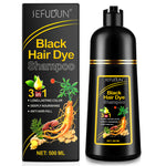 SEFUDUN 3in1 BLACK Hair Dye Shampoo, 500ml