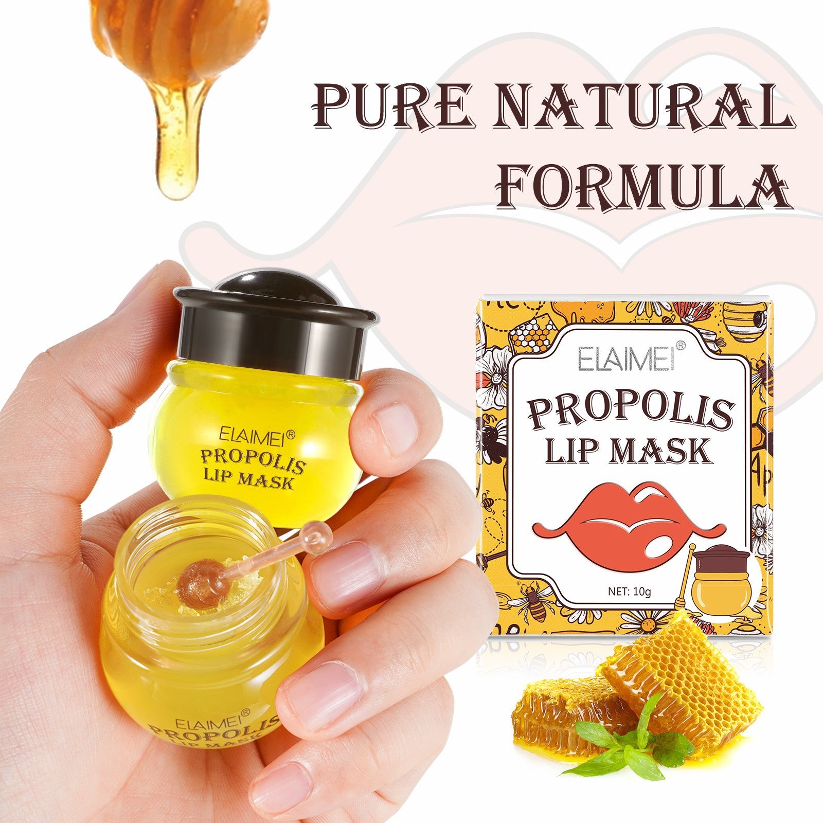 ELAIMEI Propolis Repair Lip Mask, 10g
