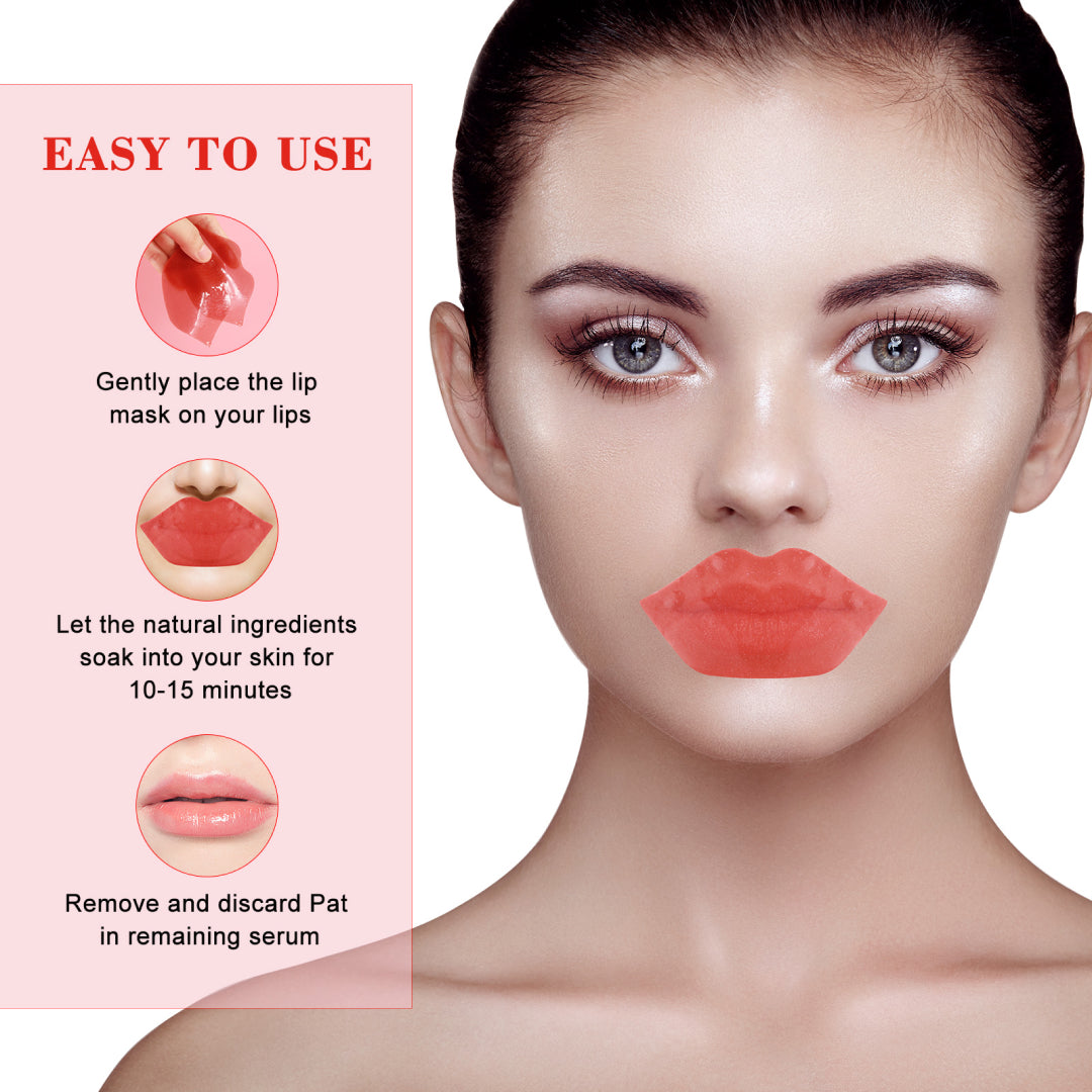 SEFUDUN Cherry Lip Mask, pack of 20pcs