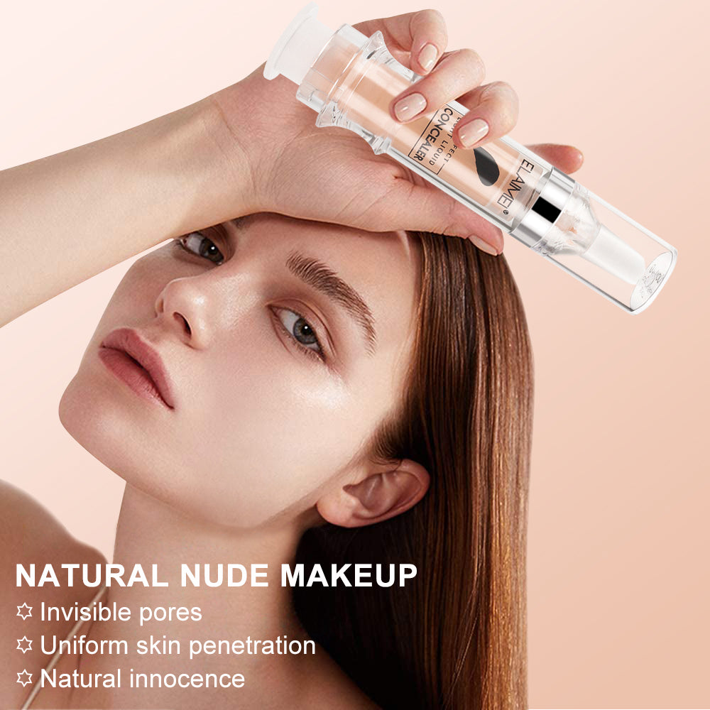 ELAIMEI Light Liquid Concealer, Natural Color (5.5ml)