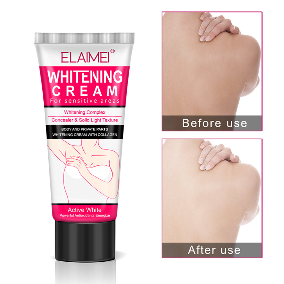 Elaimei Dark Skin Whitening Cream for Lightening Body Areas