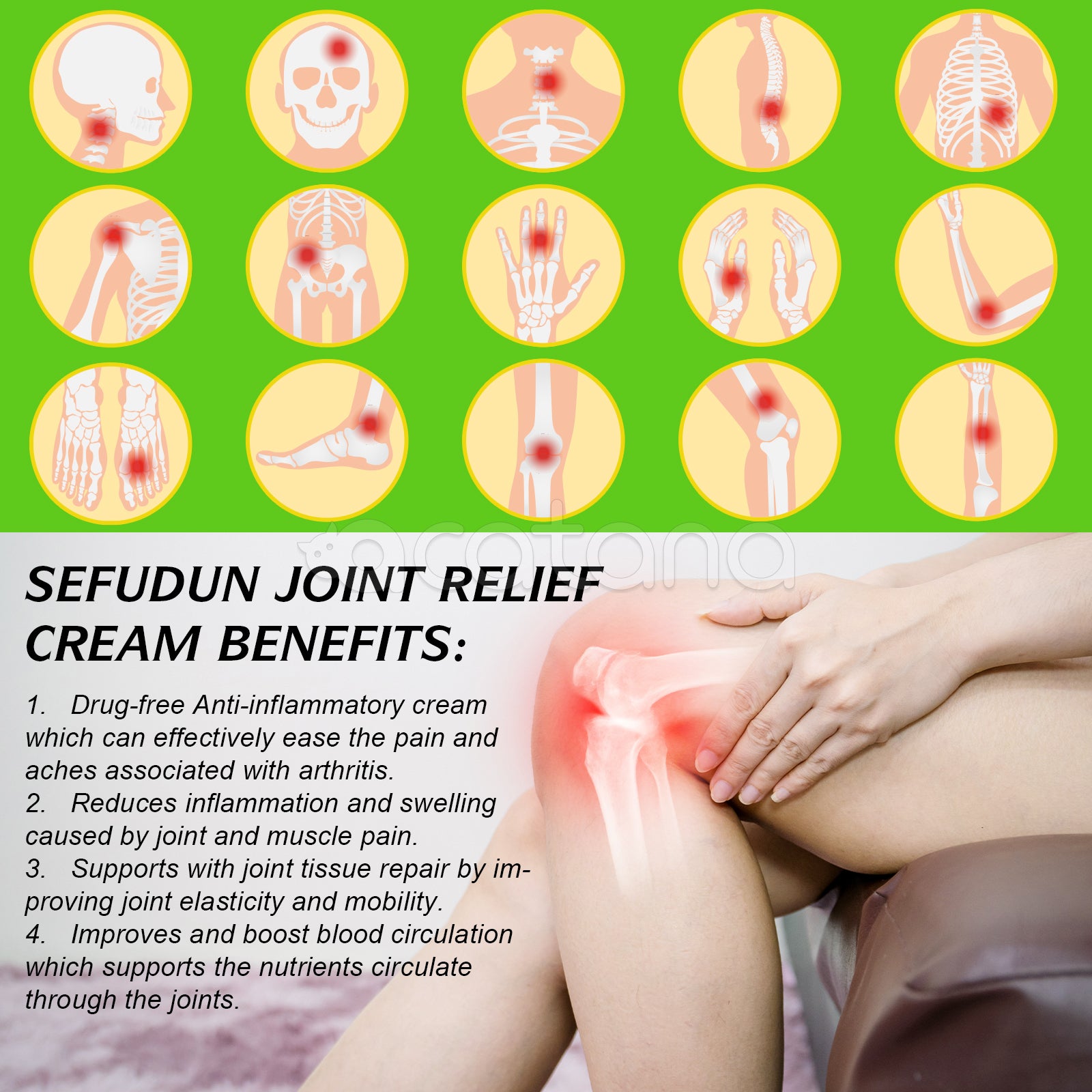 SEFUDUN Joint Relief Cream, 30g