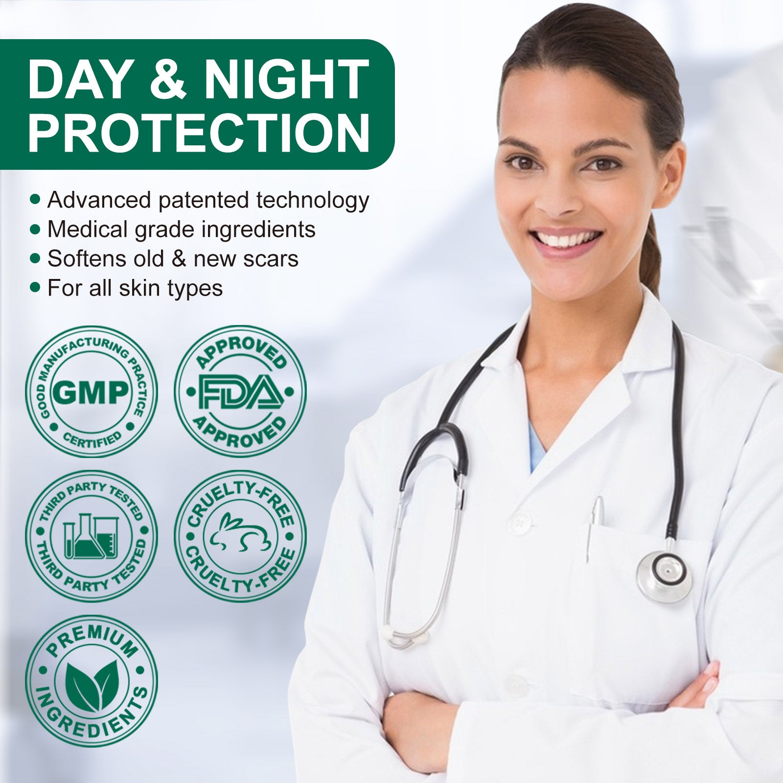 ELAIMEI Advanced Scar Removal Gel for Body, 50ml