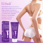 Elbbub Slimming Cream Fat Burner Weight Loss Cellulite Remover Body Firming Shaping Slim Thighs Legs Abdomen Arms Buttocks