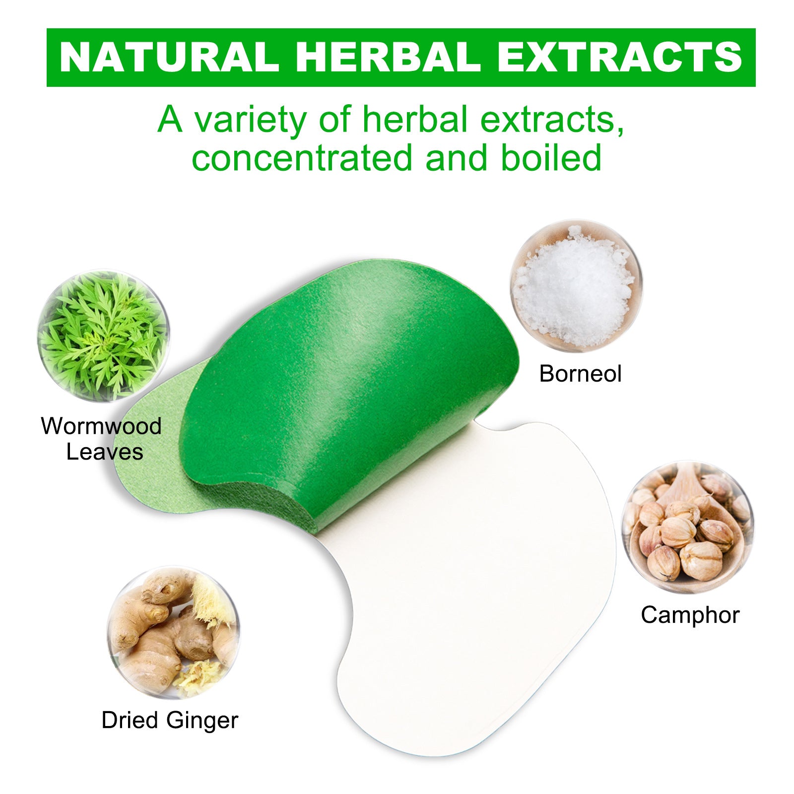 Sefudun Knee Joint Pain Relief Patches, pack of 12pcs