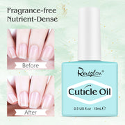 Reviglam Gel Nail Polish Remover and Cuticle Oil Manicure Kit Soak Off Fast Moisturizer Instant Nails Strength Easy to Use