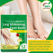 SEFUDUN Leg Slimming Foot Soak Bath Patches, 12pcs