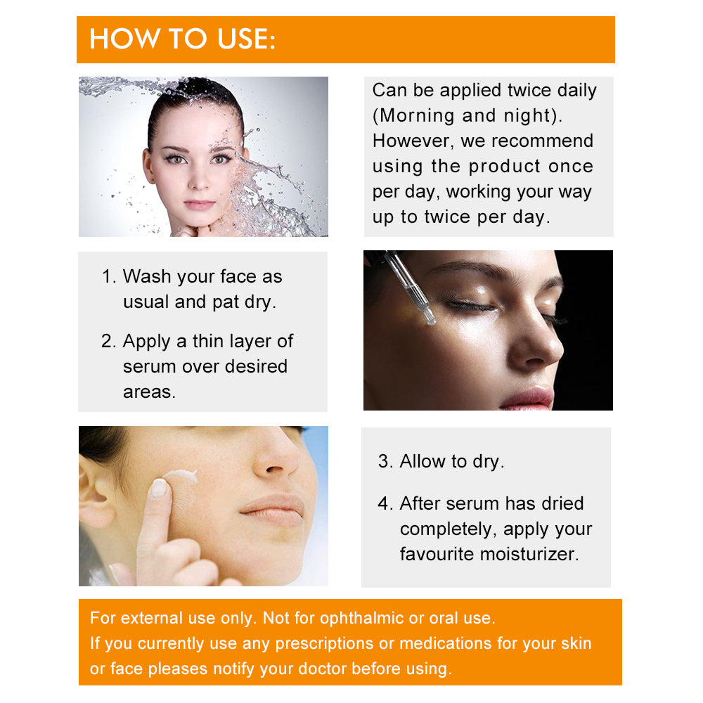 Aliver Vitamin C Serum Moisturizer for Face Skin
