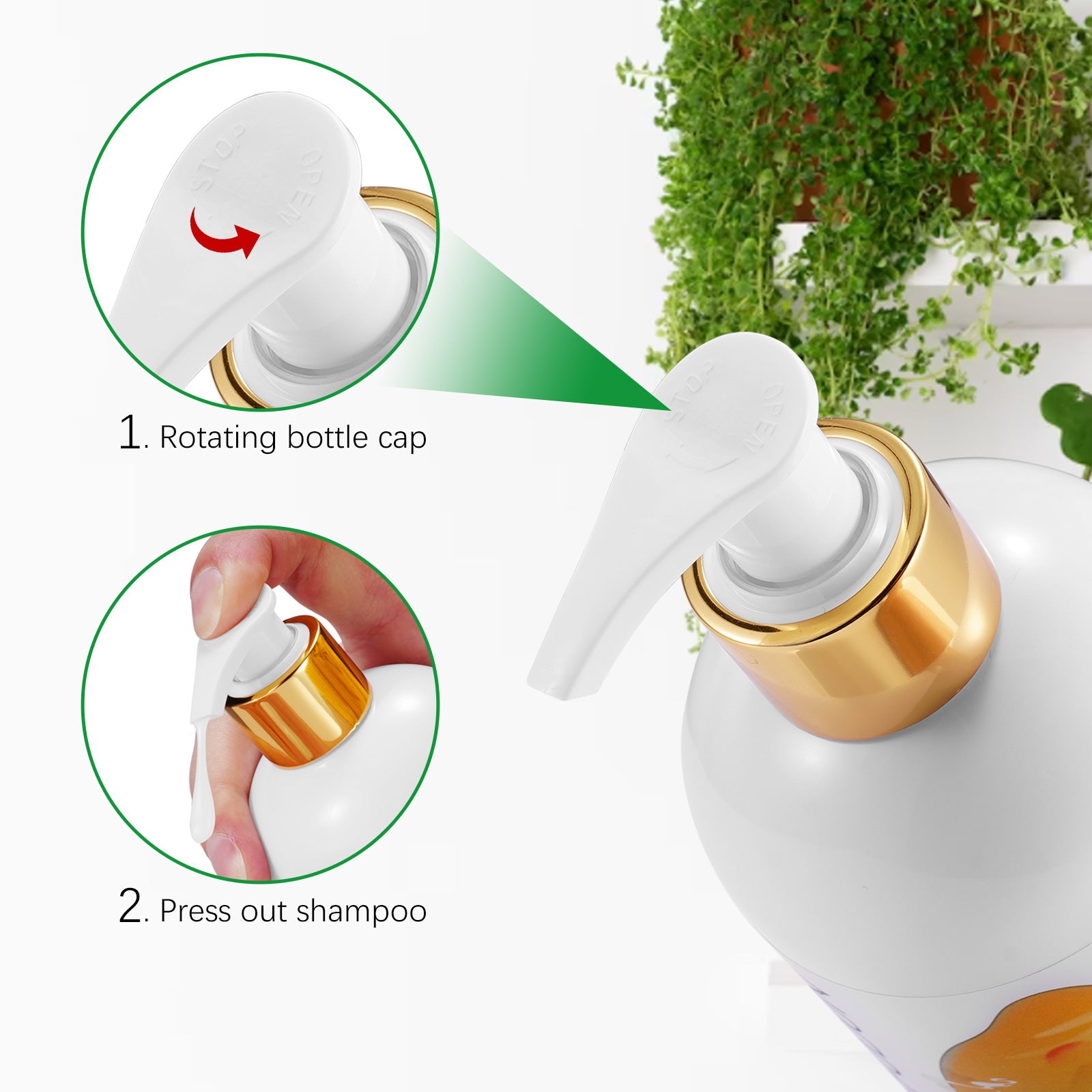 SEFUDUN Rice Water Hair Growth Shampoo, 300ml