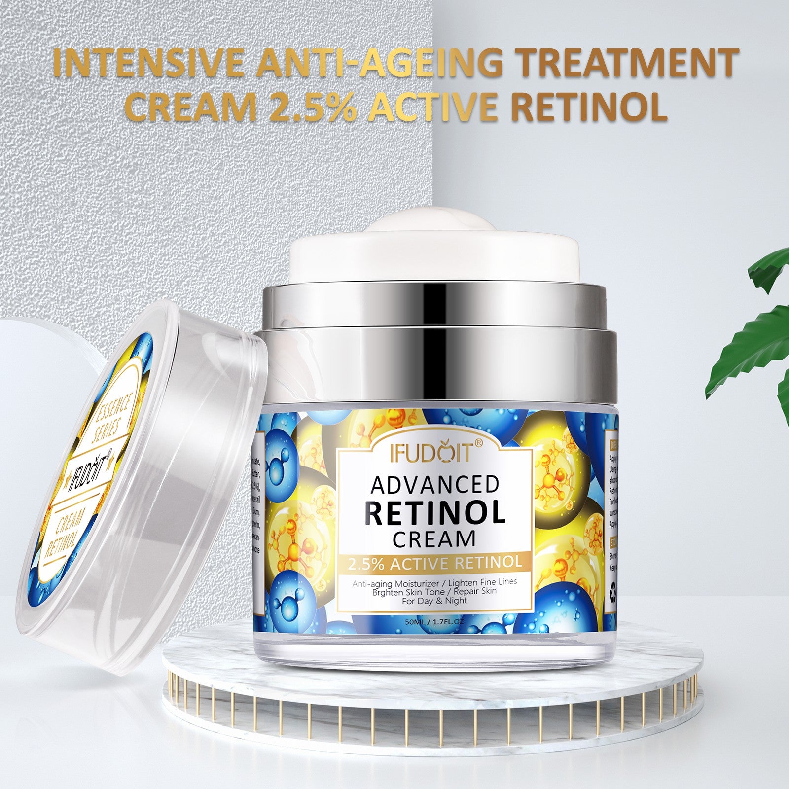 IFUDOIT Advanced 2.5% Retinol Face Cream, 50ml
