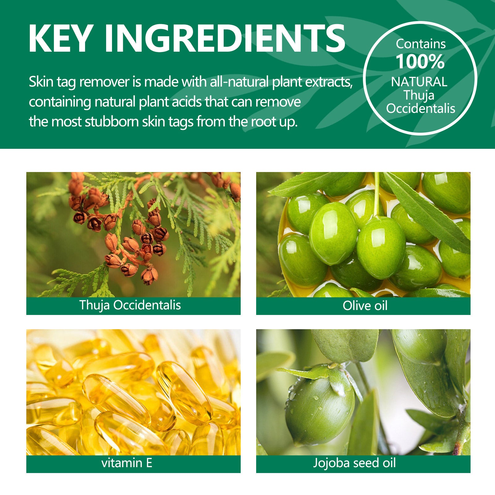 ELAIMEI Natural Herbal Skin Tag Remover Cream, 100g