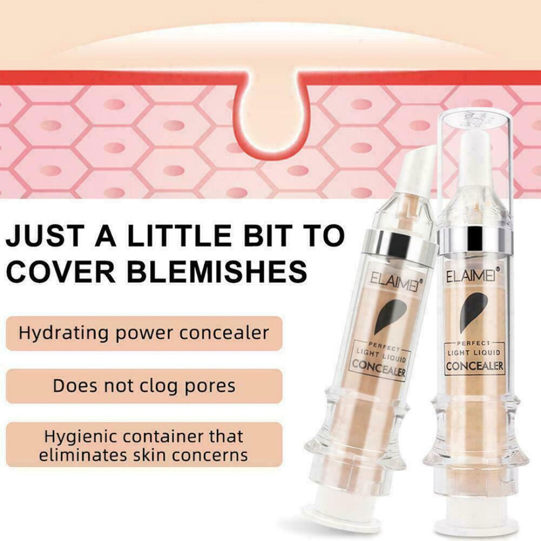 ELAIMEI Light Liquid Concealer, Natural Color (5.5ml)